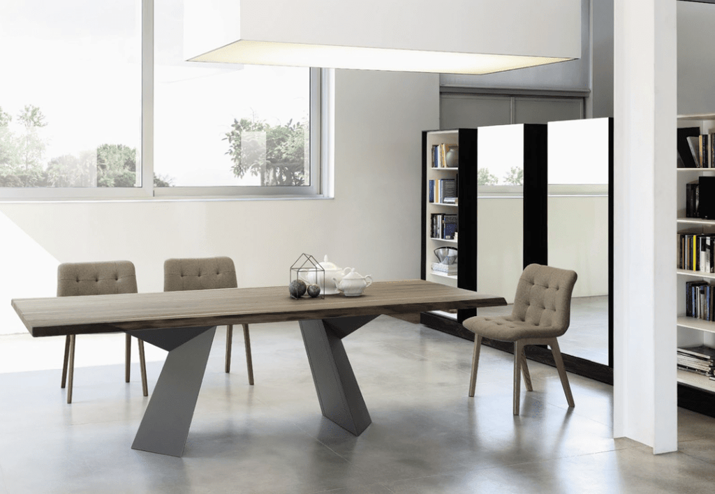 Fiandre Fixed Dining Table by Bontempi Casa - Trade Source Furniture