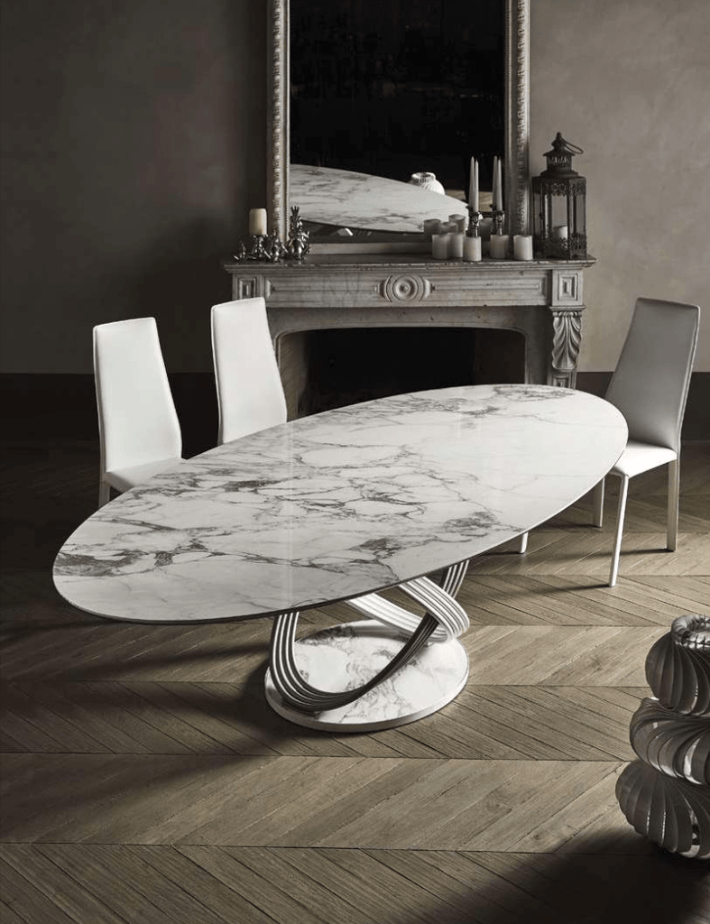 Fusion Dining Table by Bontempi Casa - Trade Source Furniture