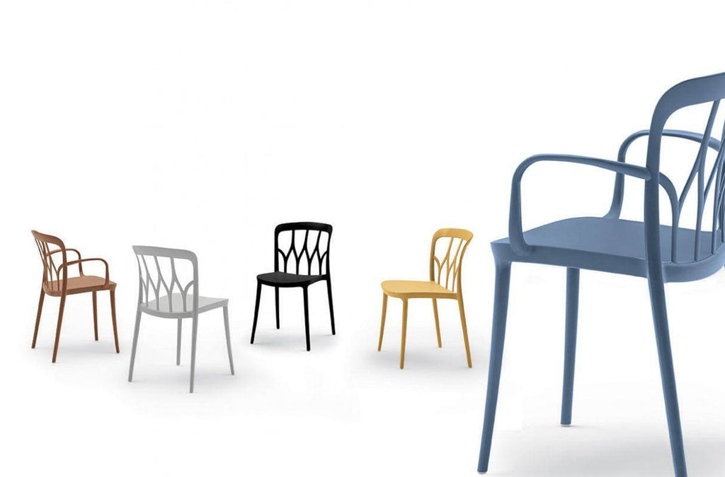 Galaxy Indoor Outdoor Dining Chair by Bontempi Casa - Trade Source Furniture