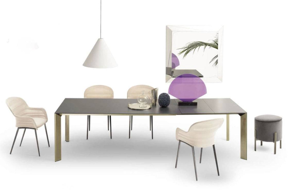 Genio Extending Dining Table by Bontempi Casa - Trade Source Furniture