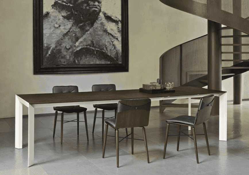 Genio Extending Dining Table by Bontempi Casa - Trade Source Furniture