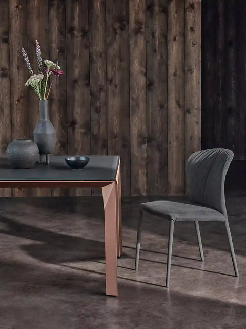 40.92 Grace Dining Chair with Upholstered Legs - Bontempi