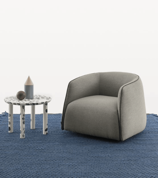 Kodi Swivel Armchair by Bontempi Casa - Trade Source Furniture