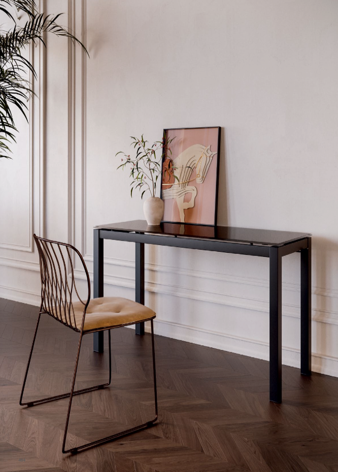 Mago Extending Console to Desk or Dining Table by Bontempi Casa