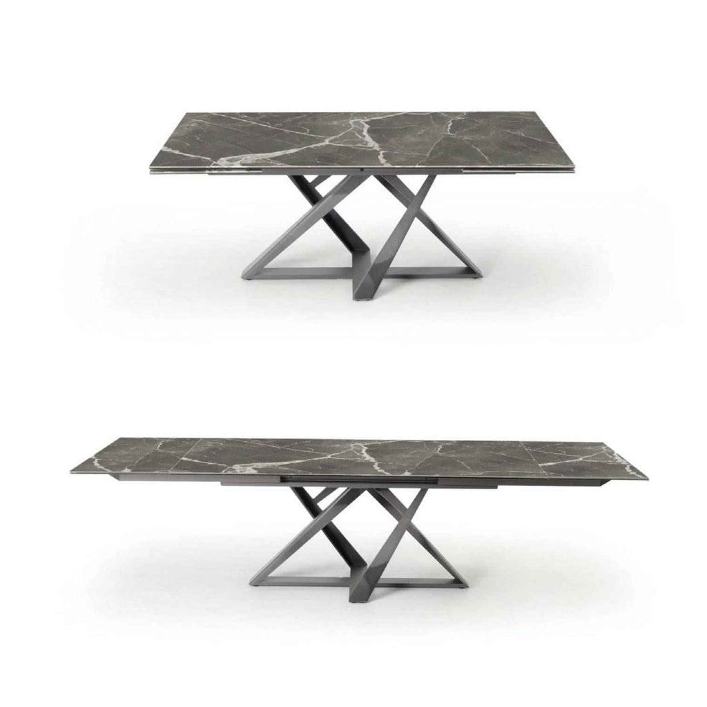 Millennium 75" to 114" Extending Dining Table by Bontempi Casa - Trade Source Furniture