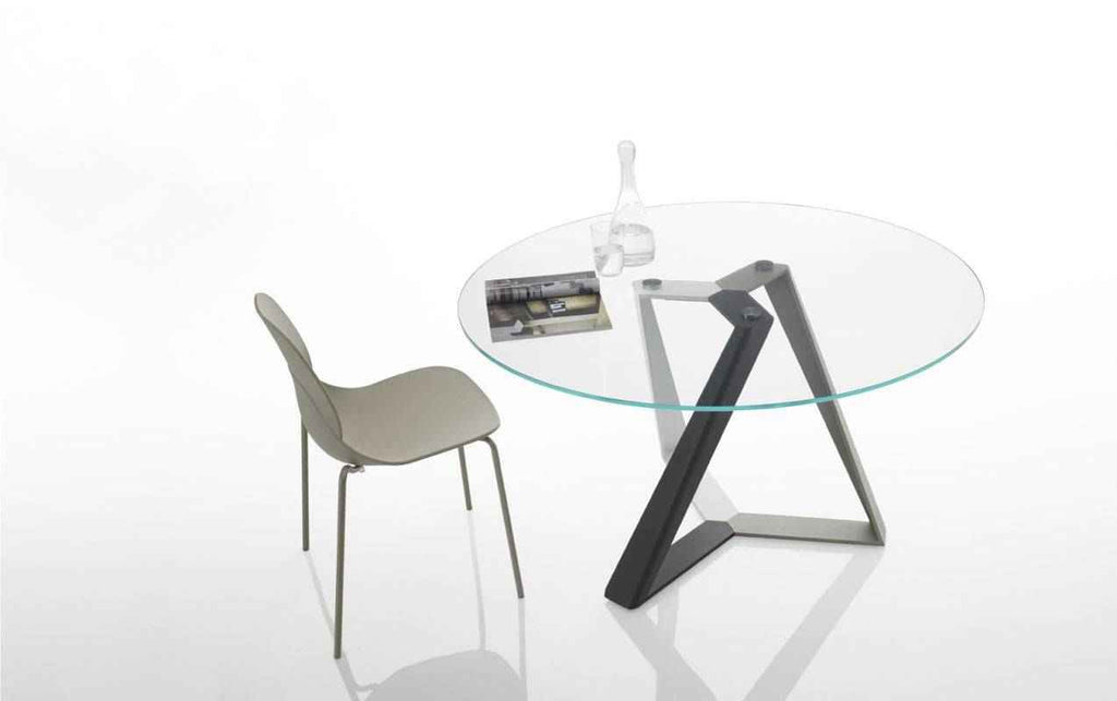 Millennium Ring Round Dining Table by Bontempi Casa - Trade Source Furniture