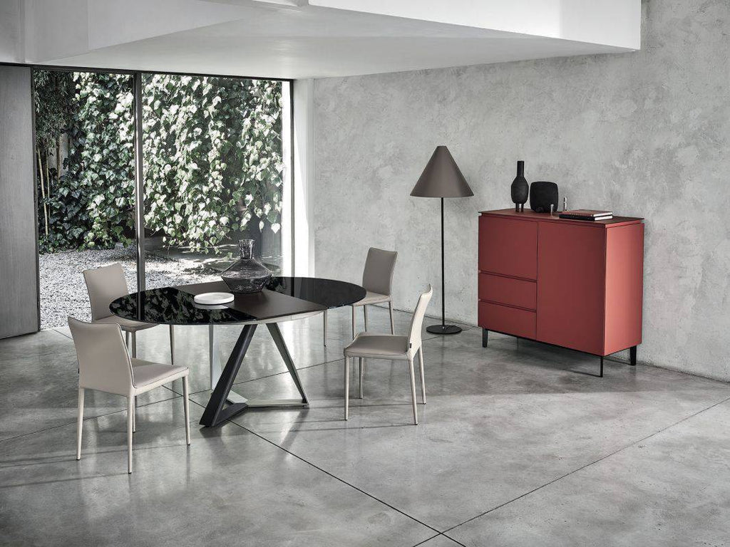 Millennium Ring Round Dining Table by Bontempi Casa - Trade Source Furniture