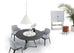 Millennium Round Dining Table by Bontempi Casa - Trade Source Furniture