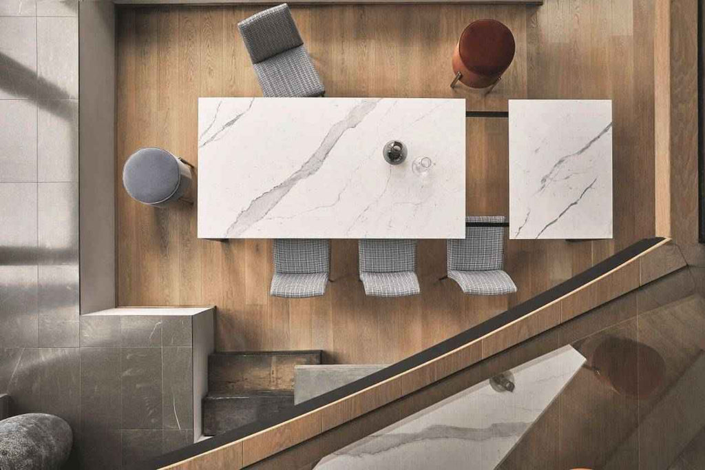 Mirage Extending Dining Table by Bontempi Casa - Trade Source Furniture