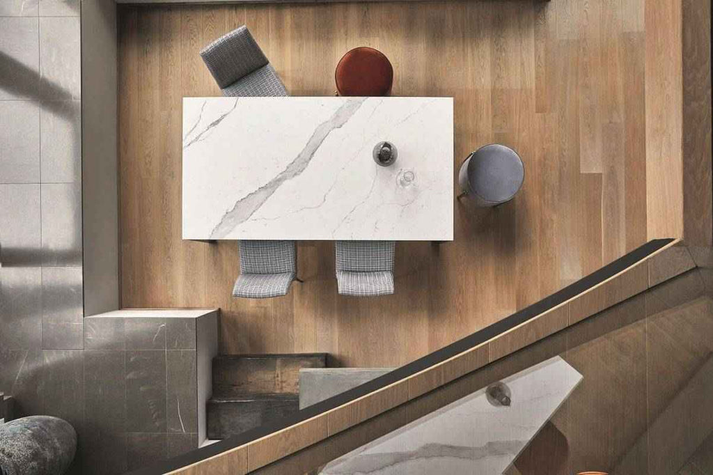 Mirage Fixed Dining Table by Bontempi Casa - Trade Source Furniture