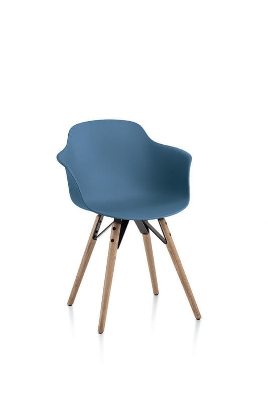 Mood Dining Chair with Arms by Bontempi Casa - Trade Source Furniture