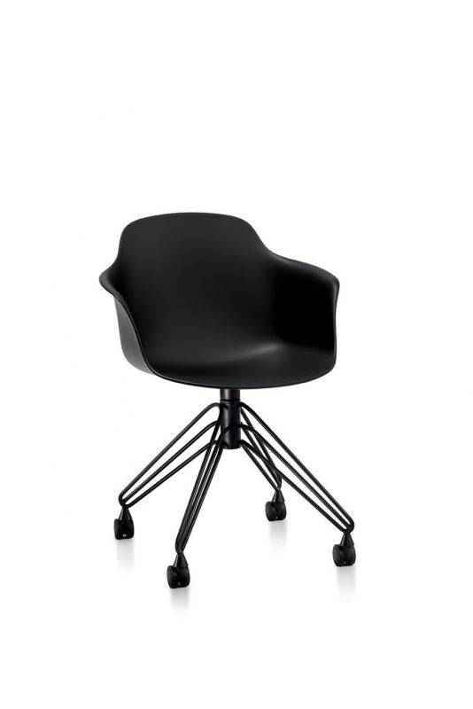 Mood Dining Chair with Arms by Bontempi Casa - Trade Source Furniture