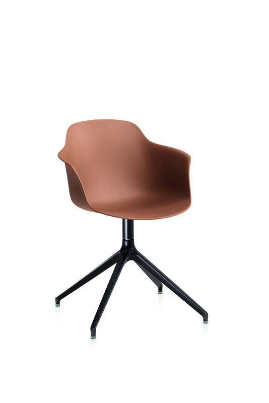 Mood Dining Chair with Arms by Bontempi Casa - Trade Source Furniture