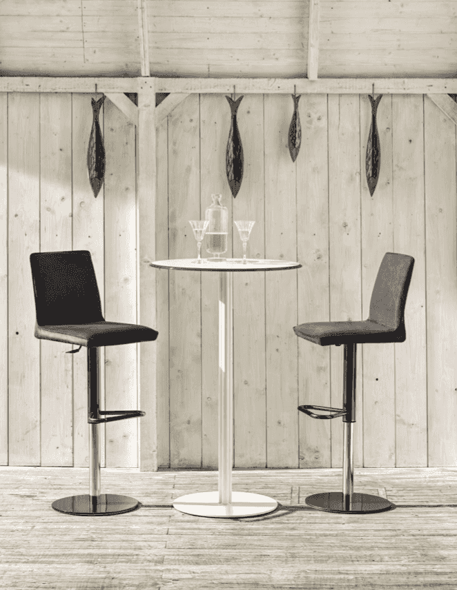 Nata Adjustable Height Stool by Bontempi Casa - Trade Source Furniture