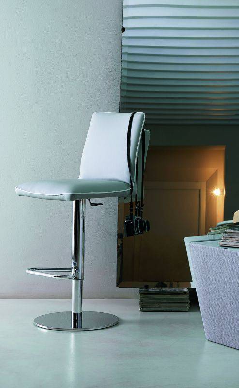 Nata Adjustable Height Stool by Bontempi Casa - Trade Source Furniture