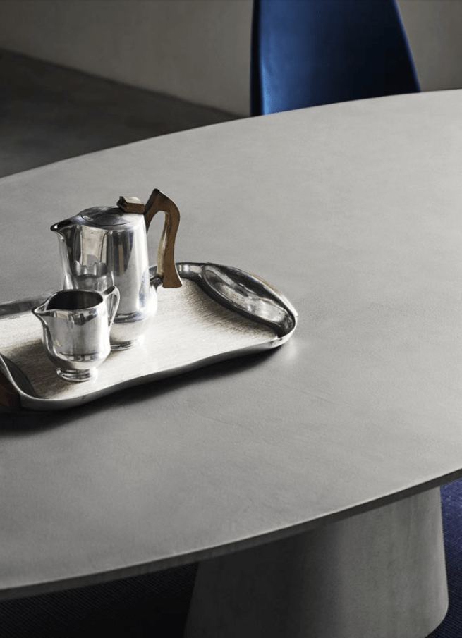 Podium 98" Oval Dining Table by Bontempi Casa - Trade Source Furniture