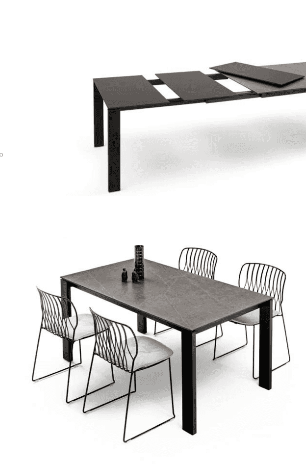 Tom Extending Dining Table by Bontempi Casa - Trade Source Furniture