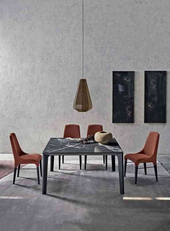 Versus Square Dining Table by Bontempi Casa - Trade Source Furniture