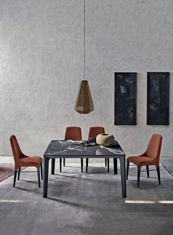 Versus Square Dining Table by Bontempi Casa - Trade Source Furniture