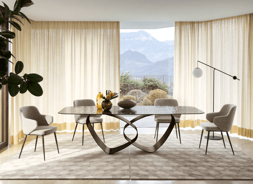 Breeze Dining Table with Rounded Corners - Calligaris