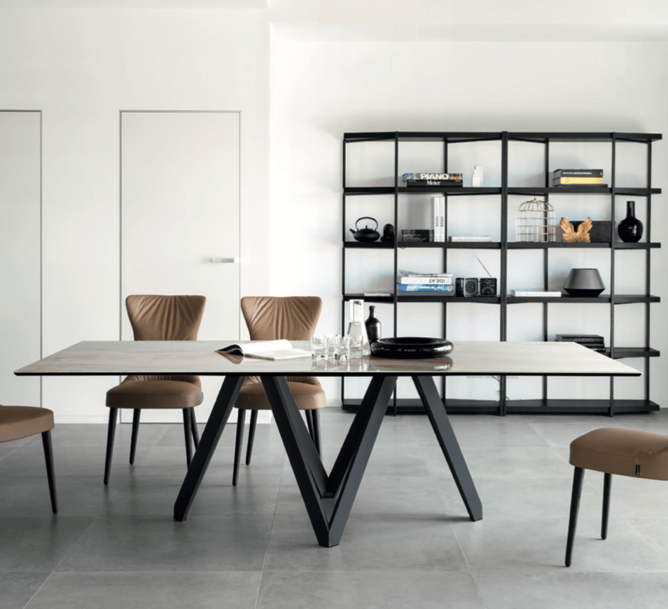 Cartesio Marble Dining Table - Trade Source Furniture