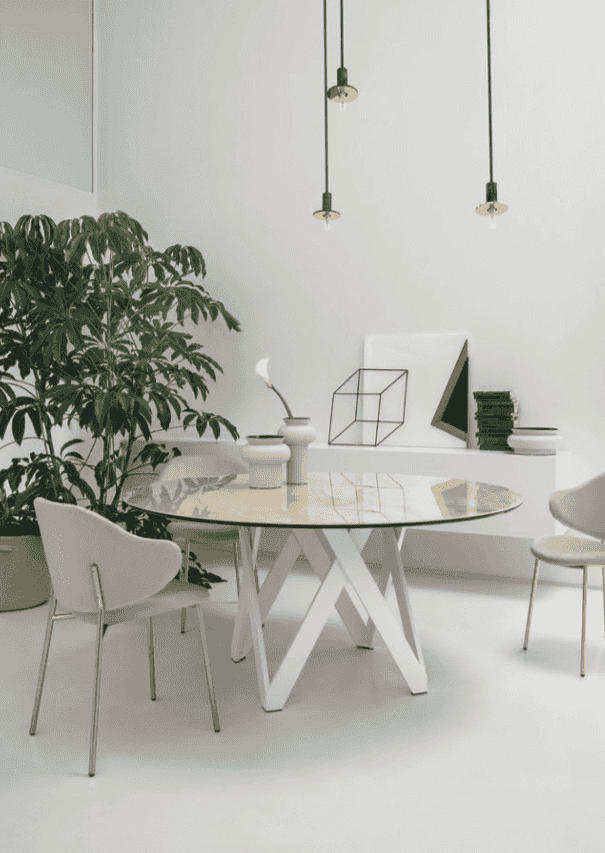 Cartesio Round Dining Table - Trade Source Furniture