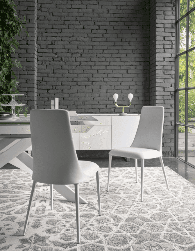 CS1424 Etoile Chair with Metal Legs - Trade Source Furniture