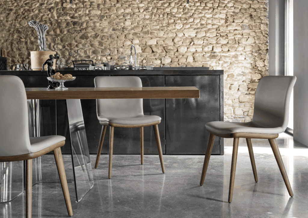 CS1809 Annie Chair with Wood Legs - Trade Source Furniture