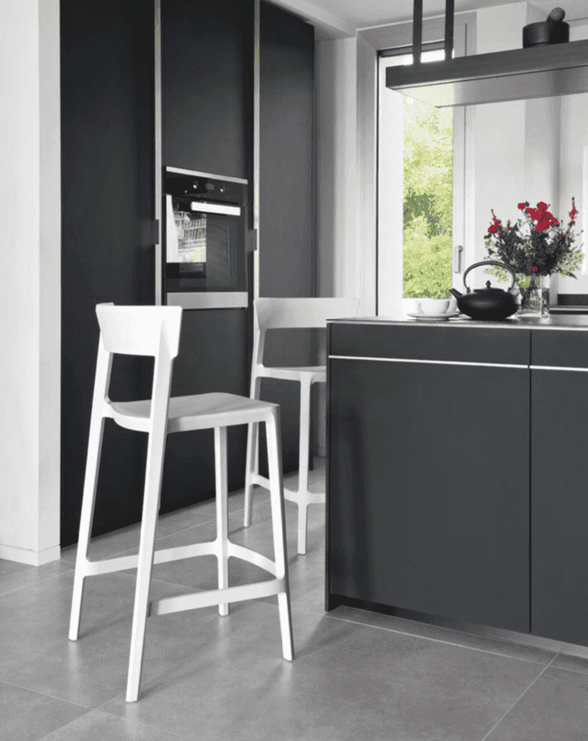 CS1843 Skin Counter Stools - Calligaris