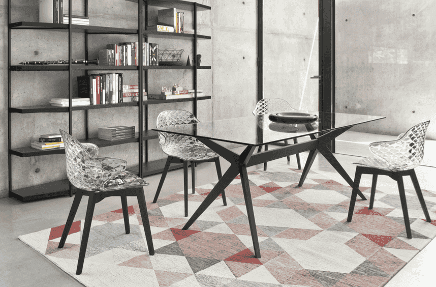 CS1881 St Tropez Counter Stool with Wood Legs - Trade Source Furniture