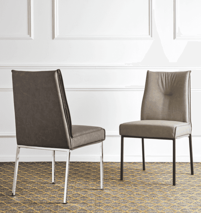 CS1908 Romy Chair with Metal Legs - Trade Source Furniture