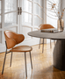 CS2037 Holly Dining Chair with Metal Legs - Calligaris