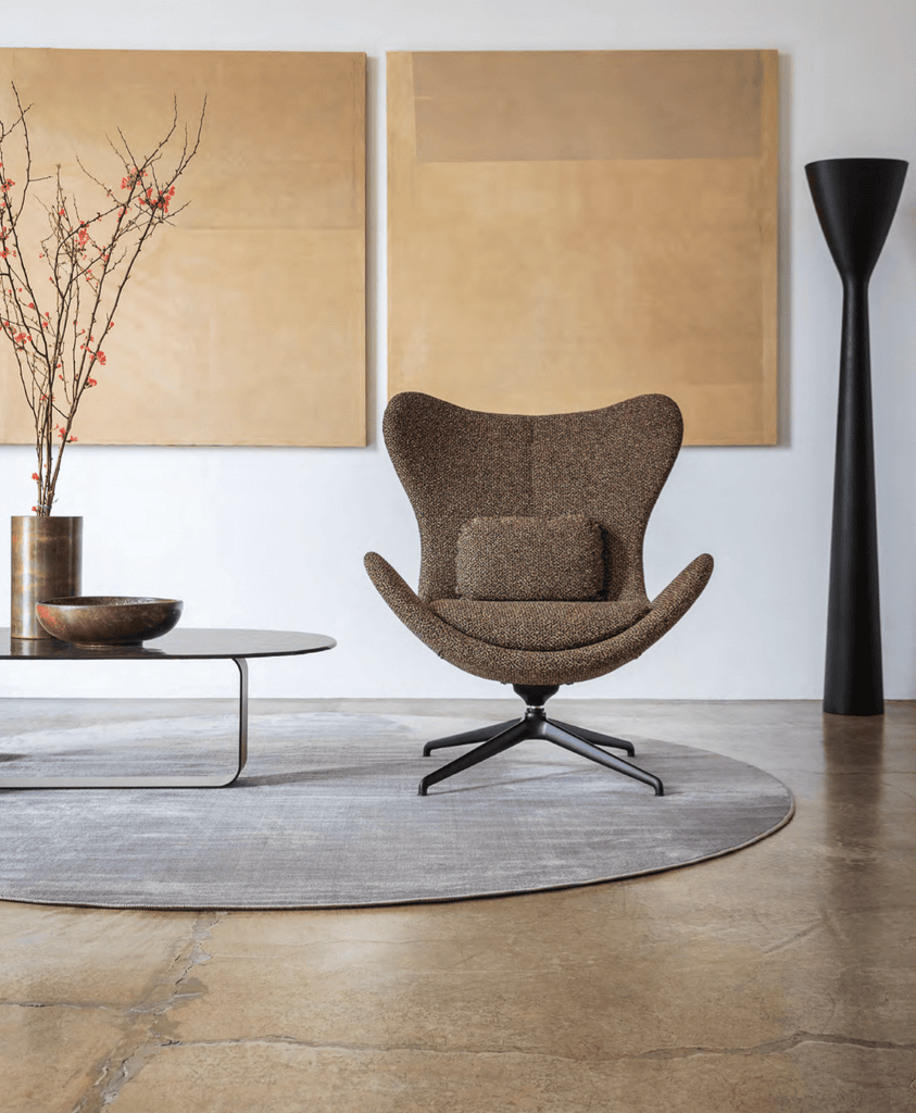 CS3373-360 Swivel Lazy Lounge Chair - Calligaris