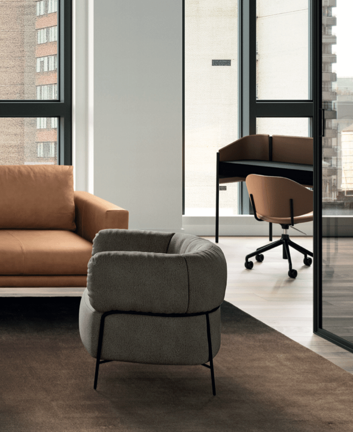 CS3409 Quadrotta Lounge Chair - Calligaris