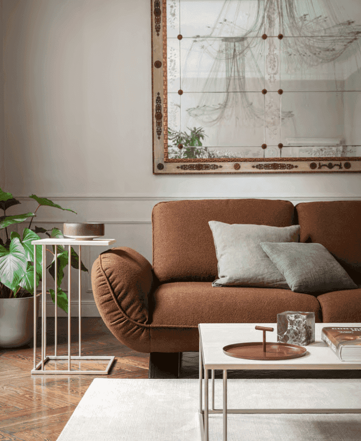 CS3455 Favola Couch with Movable Backrests - Calligaris