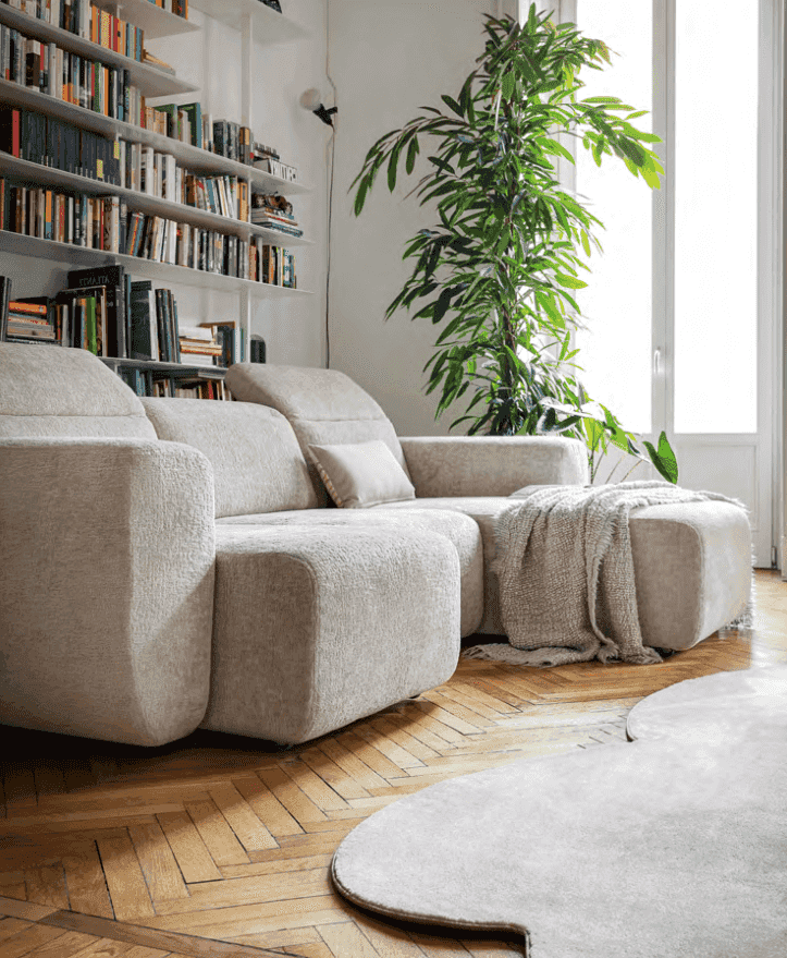 CS3459 Pandora with Moving Headrests and Pull Out Seats - Calligaris