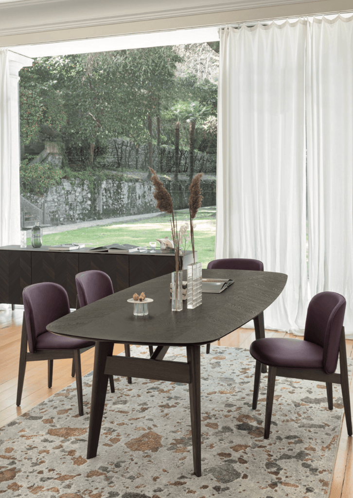 CS4127 Abrey Barrel Dining Table - Trade Source Furniture