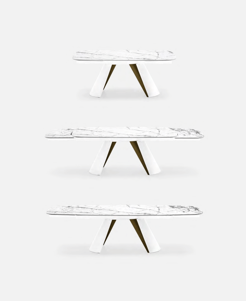 CS4132-S Apian Elliptical Extension Dining Table - Calligaris