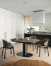 CS4137 Elson Round Extension Dining Table - Calligaris