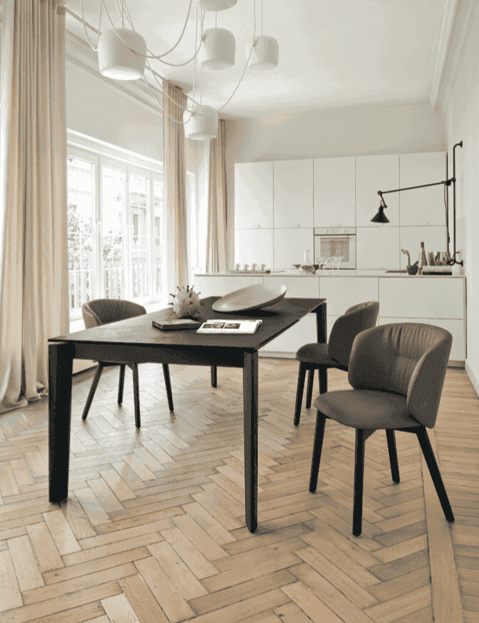 CS4149 Dogma Extending Dining Table - Calligaris