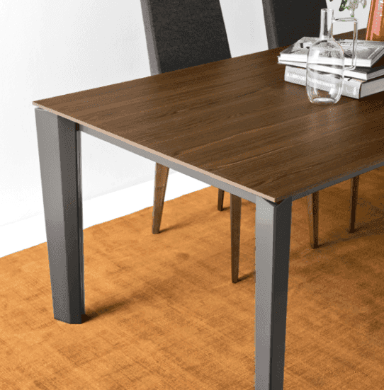 Delta 63in to 86.5in Extendable Dining Table - Trade Source Furniture