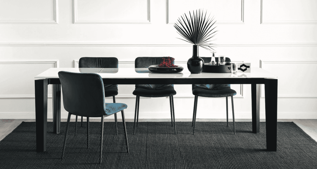 Delta 71in to 94.5in Extendable Dining Table - Trade Source Furniture