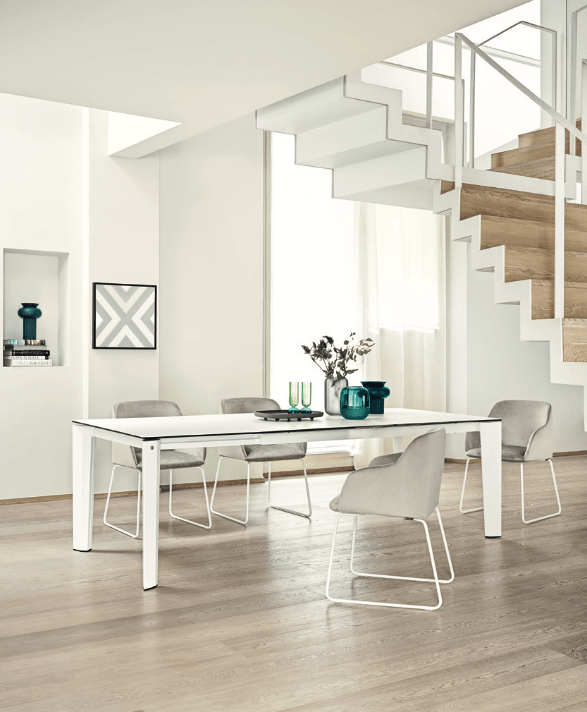 Delta 86in to 110in Extending Dining Table - Trade Source Furniture