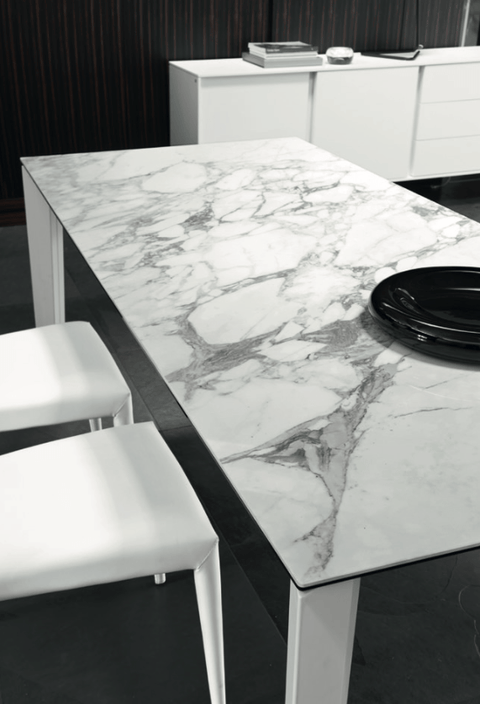 Delta 86in to 110in Extending Dining Table - Trade Source Furniture