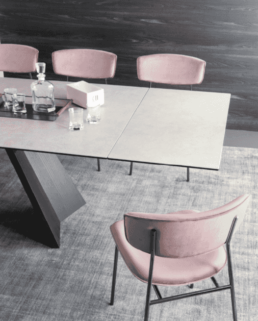 Icaro Rectangular Extension Dining Table - Trade Source Furniture