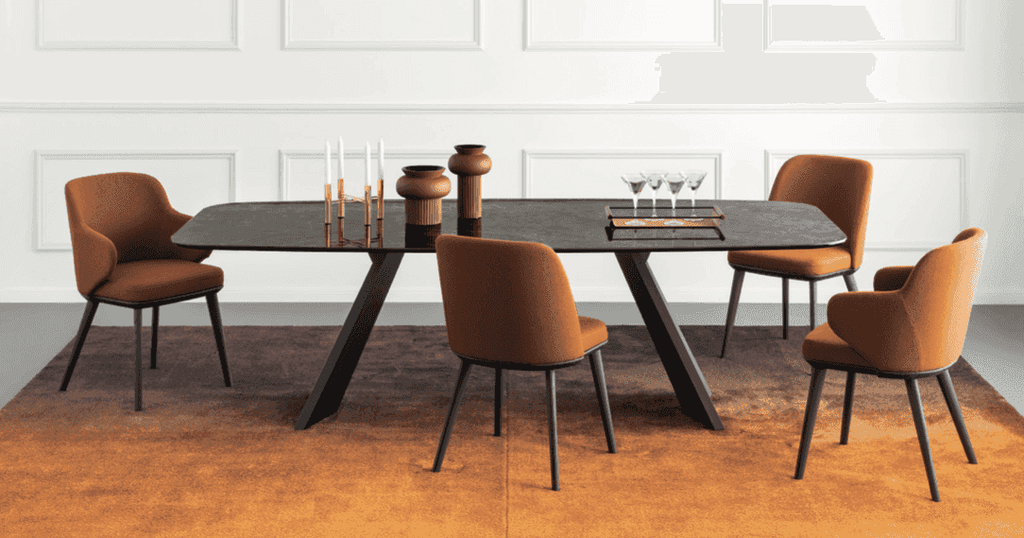 Icaro Rectangular Extension Dining Table - Trade Source Furniture
