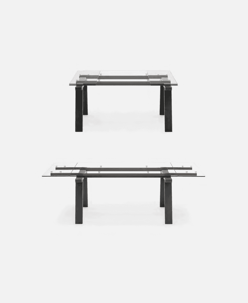 Levante Glass Extending Dining Table - Calligaris