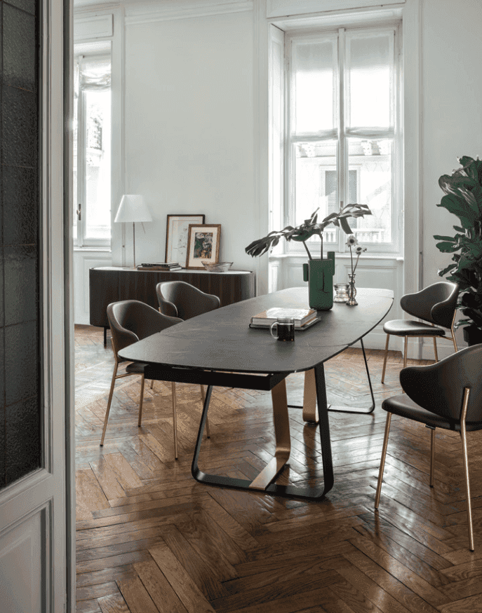Sunshine Elliptical Dining Table - Trade Source Furniture
