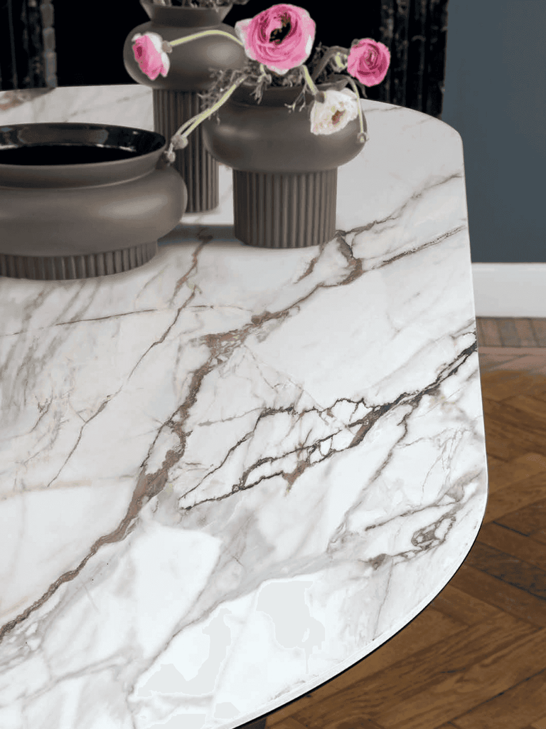 Sunshine Elliptical Extension Dining Table - Calligaris