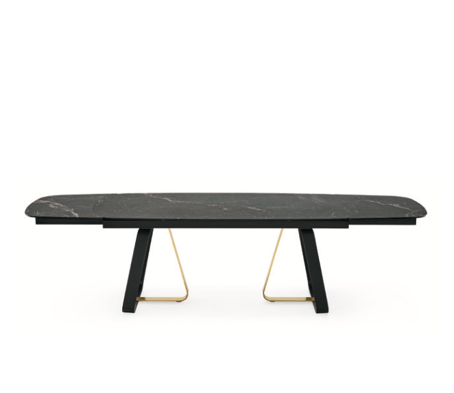 Sunshine Elliptical Extension Dining Table - Trade Source Furniture